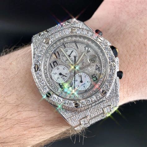 audemars piguet iced out ufo361|Audemars Piguet for sale.